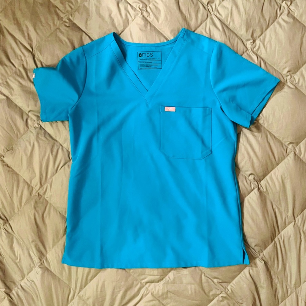 Figs Catarina One Pocket Scrub Top Size S